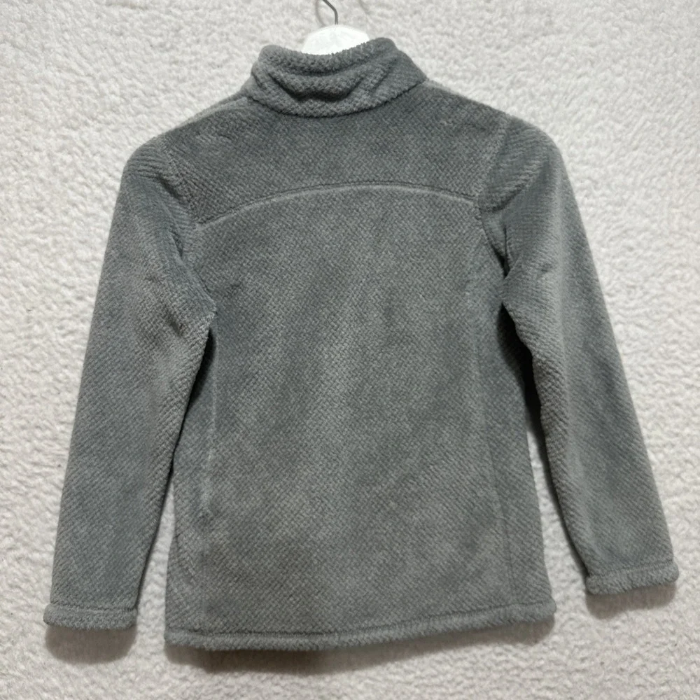 Patagonia Girls‎ Size M (10) Re-Tool Snap T Fleece Gray Pullover